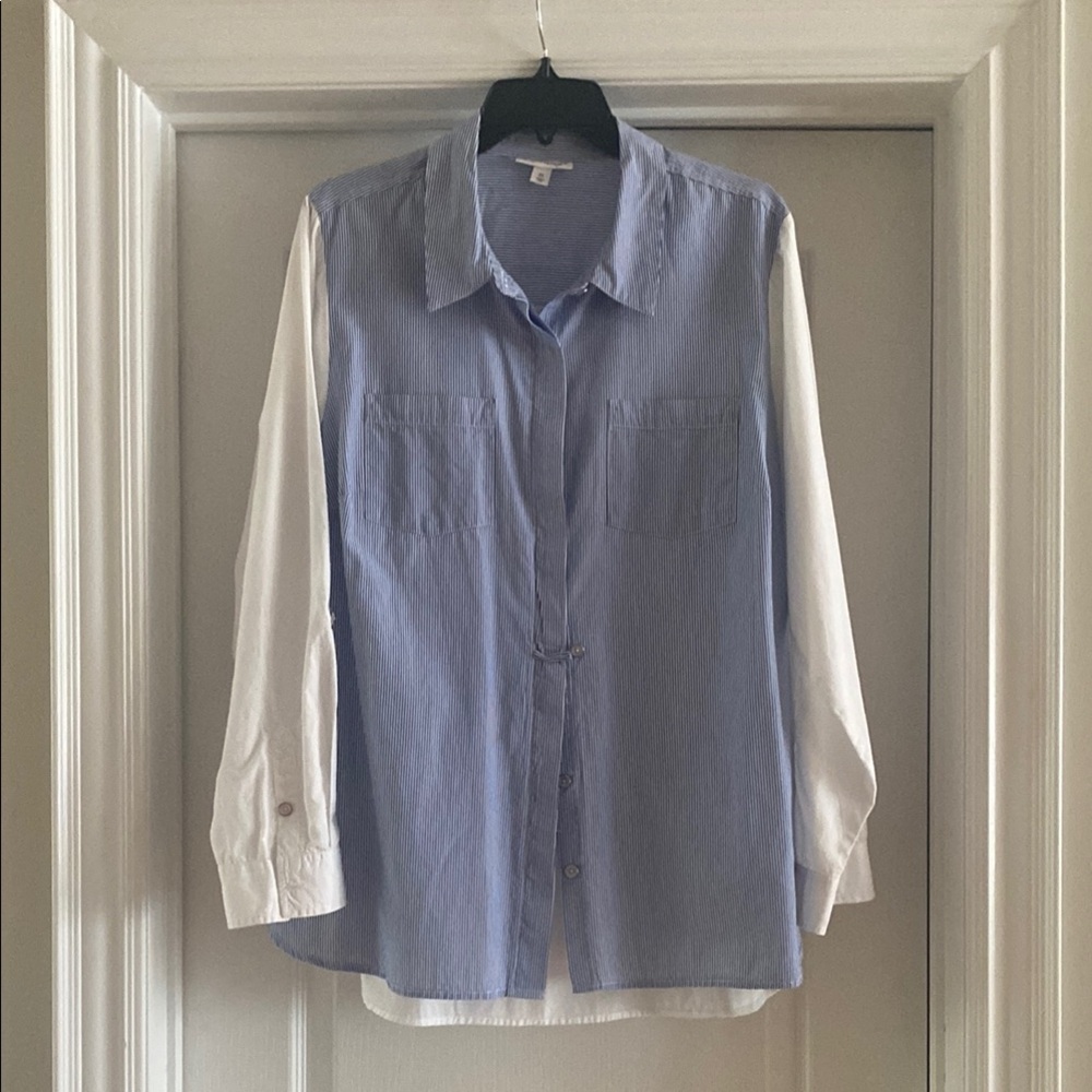 Westport Blue and White Camisole Top
